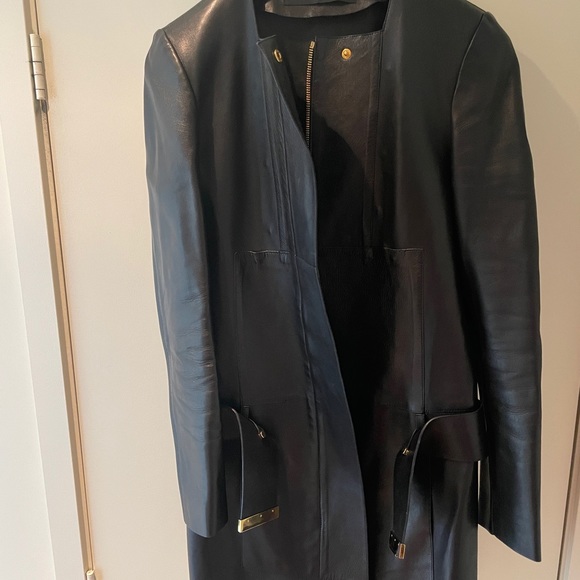 GUCCI  Leather black jacket, size IT38, XS - Picture 3 of 12